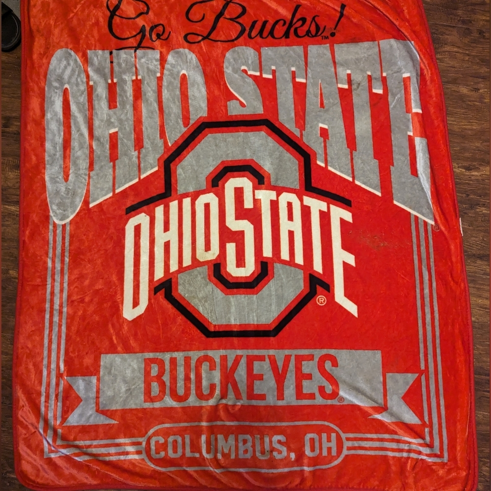 Ohio State Blanket